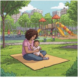 איזון לאחר לידה